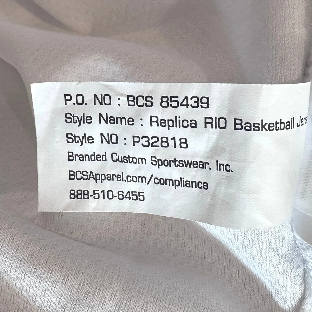 Colorado Buffaloes Nike Basketball Jersey Mens 2XL White Buffs 4 Dri-FIT *NEW*